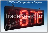 LED Time Temperature Display