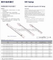 UV Air Sterilization Hot Cathode Quartz Lamp