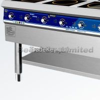 220v 3500w x6 restaurant and hotel kichen using commericail 6-burner induction cooker, 6-burner range