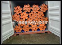 2014 round section shape and non alloy carbon steel pipe application in conveyor construction