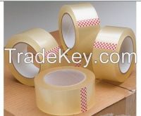 Super clear opp printed tape
