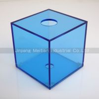 High quality Acrylic Cube Tissue Box