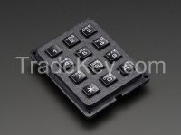 Plastic 12 Keys Numeric Keypad Door Access Control Keypad