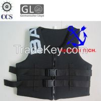 Neoprene foam life jacket