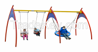 Playground nest seat swing