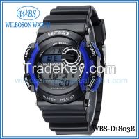 Popular fashion design sport latest digital watch movement