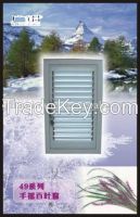 Aluminium Fixed/manual/electronic Shutter Window
