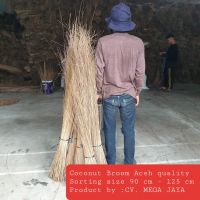 Coconut Broom stick 90 cm up From Indonesia