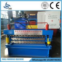 corrugated roof panel roll forming machine, corrugated roll former