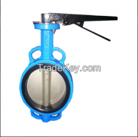 ISO5211 Standard ANSI B16.1 / ANSI B16.2 Universal Flange Wafer Butterfly Valve