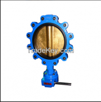 Europe type Class125 / ANSI B16.2 / Class250 Handle / Gear Cast Iron Butterfly Valve