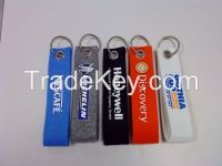 cheap print logo wool felt  key chain for promotion