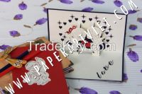 Love 3D Pop Up Greeting Card