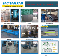 Vertical Vibration Casting Concrete Pipe Making Machine