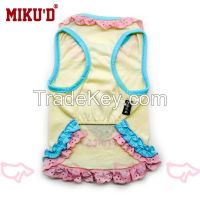 Hot sale cute pet dog cat dress apparel