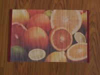 Printed  Bamboo Placemat