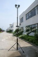 4m 6m 8m pneumatic mast, pneumatic telescopic mast , high mast light