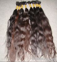 100% unprocessed virgin nature braid bulk hiar