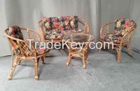 Bahama Rattan Living Set