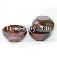 Wooden Bowl Sono << >> Mangkok Kayu Sonokeling