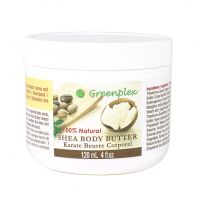 Greenplex 100% Natural Shea Body Butter Cream fade dark spots fade stretch mark moisturizer