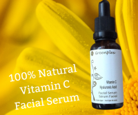 Greenplex 100% Natural Anti-aging Moisturizing Vitamin C Facial Serum With Hyaluronic Acid