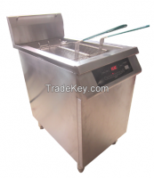commerical stainless steel electric induction frying cooker for kitchen/restaurant/hotel From China