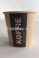 Brown Paper Coffee Cup