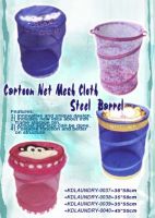 Net Mesh Cloth Steel  Barrel