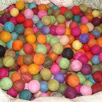 felt balls