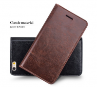 Cow Leather Wallet Iphone 6 Case Cover For Iphone6 Plus