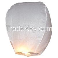 Biodegradable flying sky lanterns