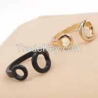 Shell Shape Rings