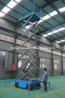 Mobile Hydraulic Scissor Aerial Work Lifter Platform