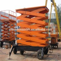 Mobile Hydraulic Scissor Aerial Work Lifter Platform