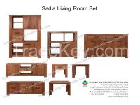 Sadia Living Room Furniture in Solid Acacia