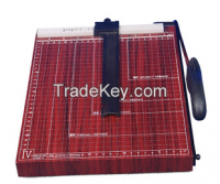manual wood tray A3 paper cutter From China