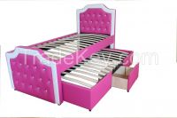 bunk soft bed  with drawer