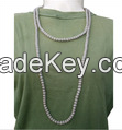 Cloth Beaded Necklace
