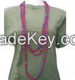 Silk Wooden Necklace