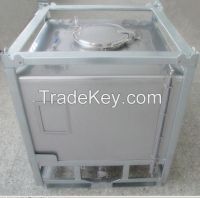 1000L Stainless steel tank with level gauge