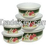 205D-42 5pcs Storage Bowl Deco