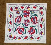 Embroideried Uzbek suzani cushion covers