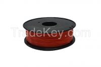 1.75mm 3mm Red 3D Printer ABS Filament Rubber Comsumables Material