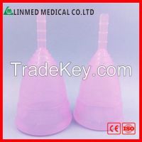 Customized reusable Silicone Menstrual cupsPlatinum Medical Silicone L