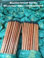 PVC coated wooden broom handle