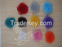 Wholesale Handmade Kids Hair Accessory Flower Hair Clip