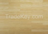 Horizontal bamboo flooring for indoor use