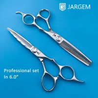 6.0&quot; Fine Cutting Japanese Steel Hair Scissors Professional Manufacturer Barber Scissors