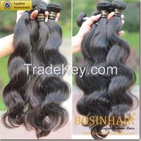 Bosin hair 5A grade 100% brazilian human hair body wave